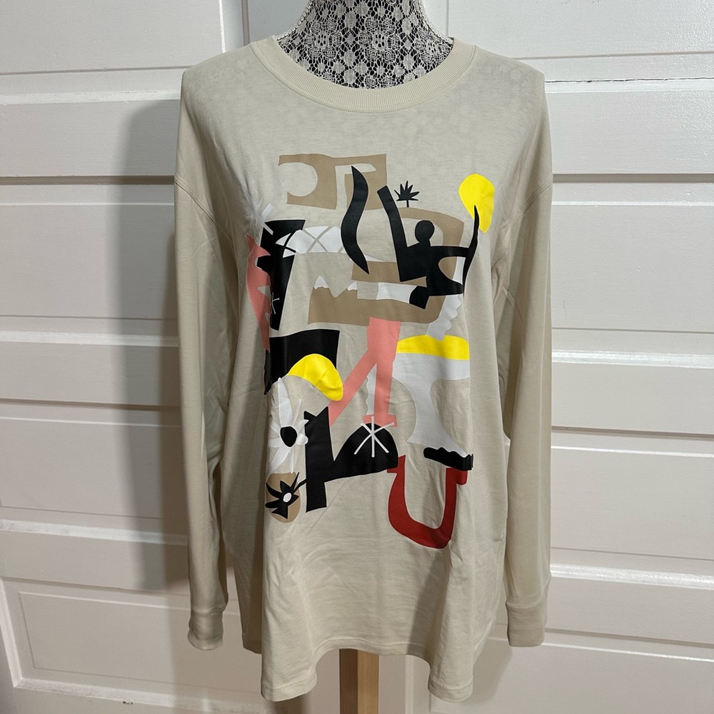 New Lululemon Team Canada All Yours Long Sleeve Shirt *Calgary Size 10 Beige $88